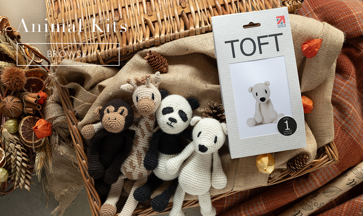 Christmas animal toft gift kits crochet patterns